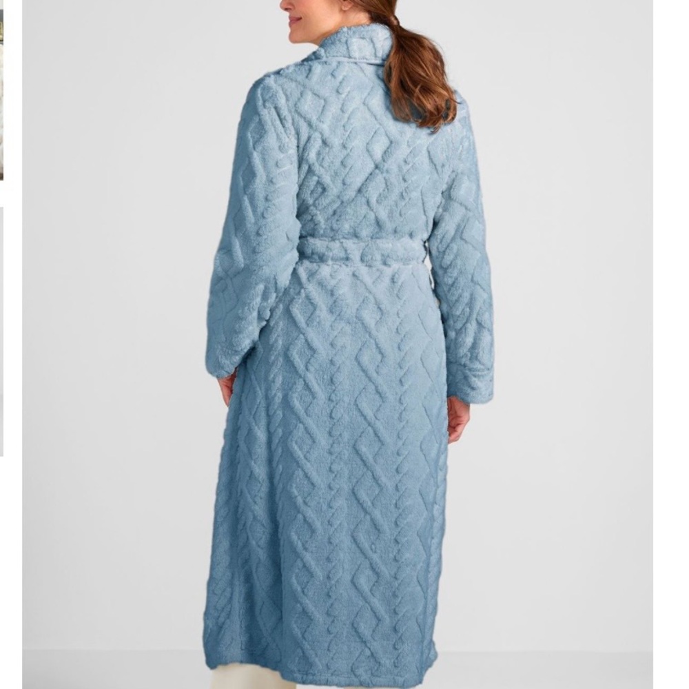 Soft Surroundings Textured Most Wonderful Robe - Picture 5 of 5